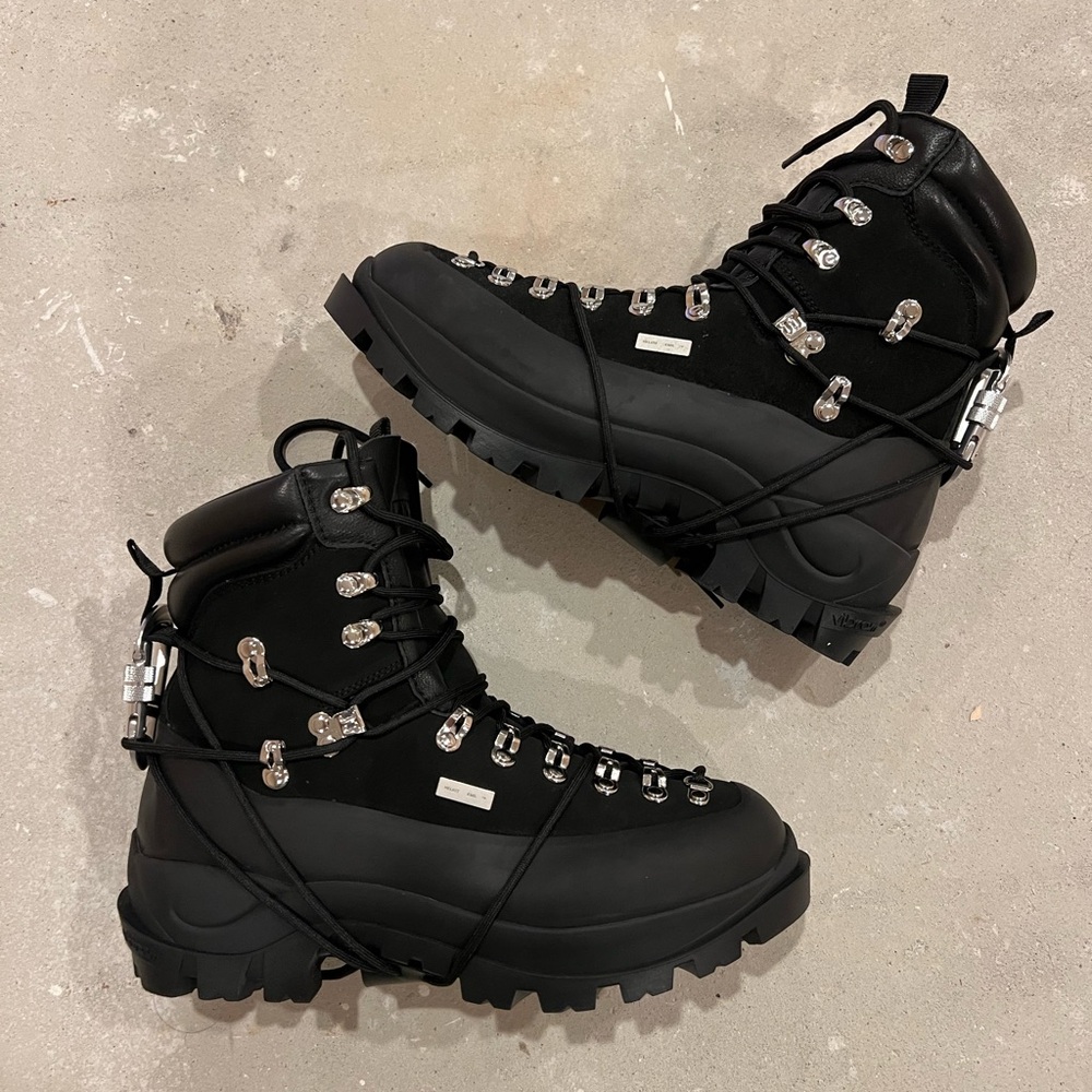 Black Leather Boots